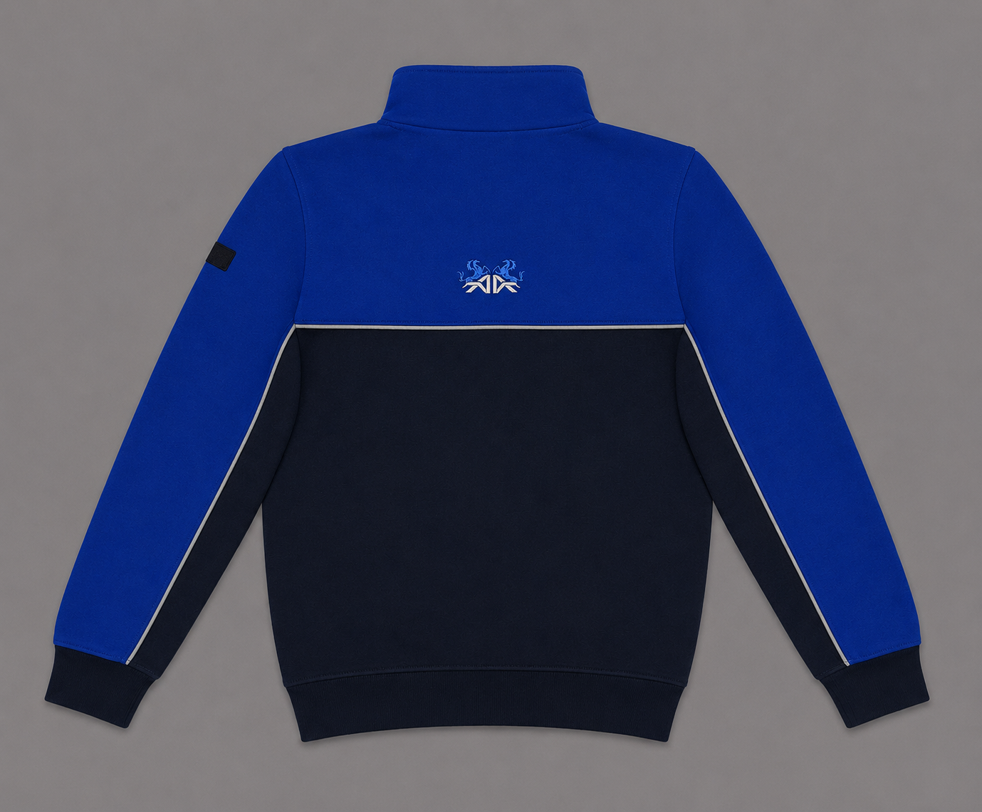 Sudadera zip azul 'Scuderia Collection'