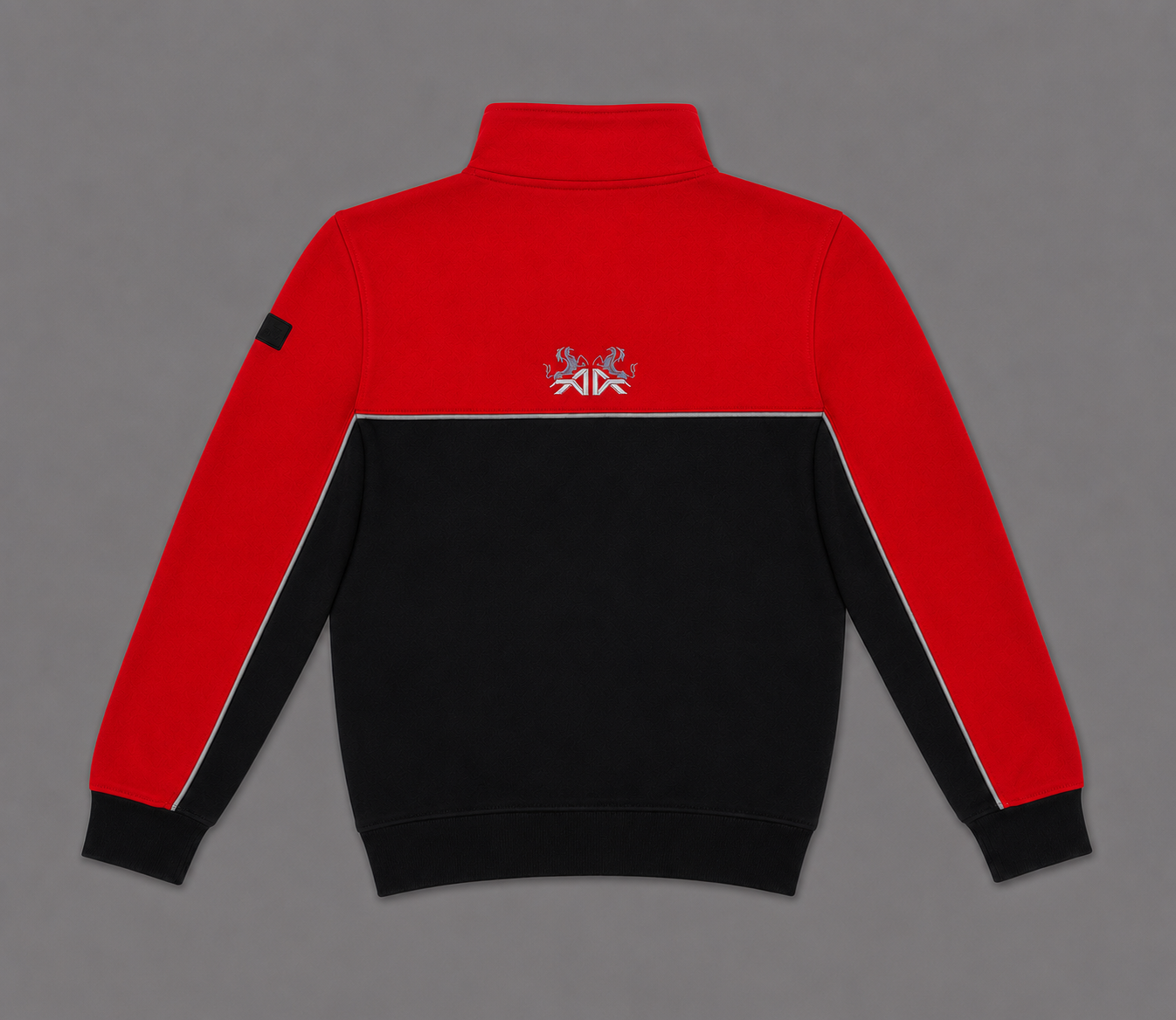 Sudadera zip roja 'Scuderia Collection'